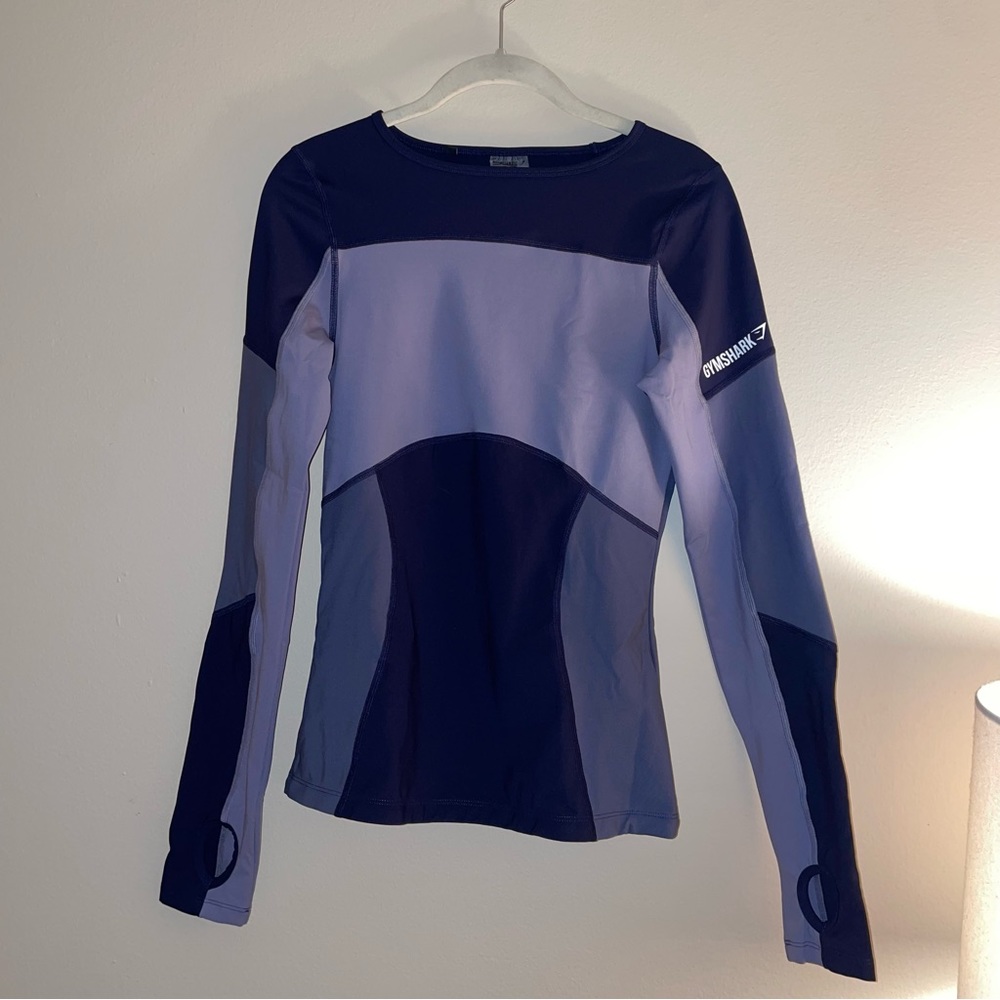 Gymshark Two-Toned Long Sleeve Workout Top